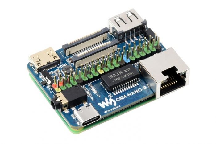 Плата розширення NANO B для Raspberry PI CM4 (Ethernet, HDMI)