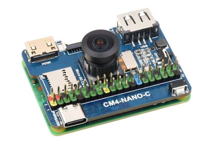 Плата розширення NANO C для Raspberry PI CM4 (Camera 8MP, HDMI)