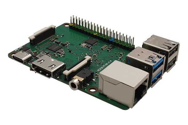 Мікрокомп'ютер ROCK PI 4 Model A+ 4GB DDR4 32GB eMMC (без WLAN/BT)
