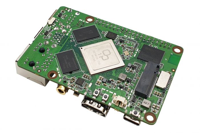 Мікрокомп'ютер ROCK PI 4 Model A+ 4GB DDR4 32GB eMMC (без WLAN/BT)