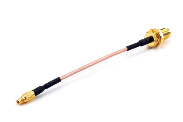 Антенний кабель 7 см (MMCX – SMA F)