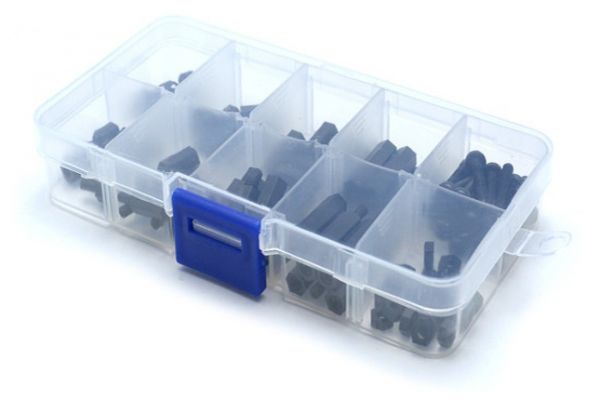 Стійки нейлонові M3 6-20мм для електроніки набір 180шт