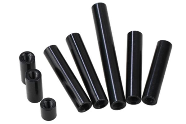 50 шт. - Стійки алюмінієві M3 L30 D6 (чорний)