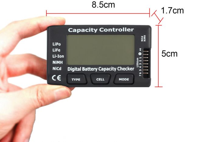 Тестер LiPo батарей CellMeter7