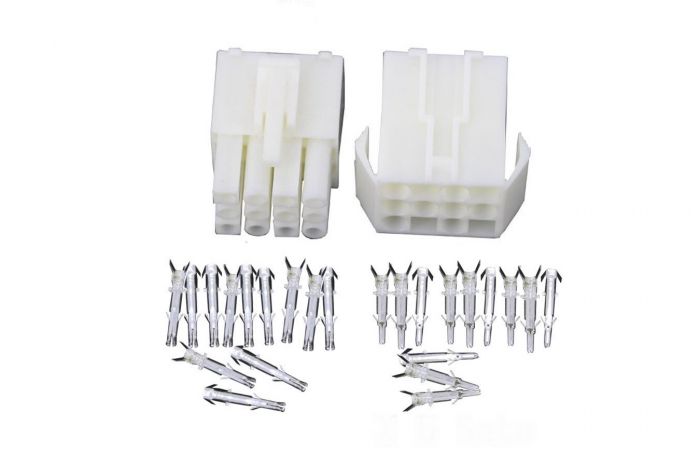 Конектори силові EL4.5-12P пара мама+тато (12 pin)