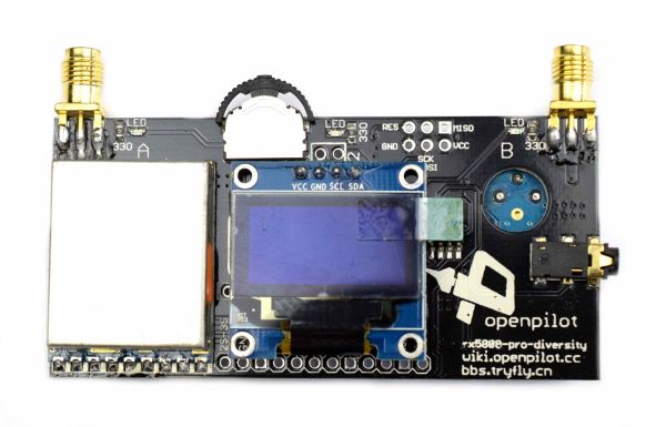 Відеоприймач FPV Openpilot RX5808 PRO 5.8GHz 40 каналів диверсіті