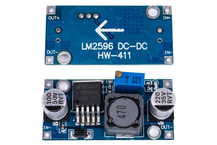 Регулятор напруги LM2596S 1.25-35V 3A знижуючий