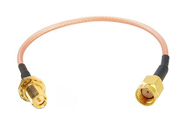 Антенний подовжувач RG316 RP-SMA F RP-SMA M20 см