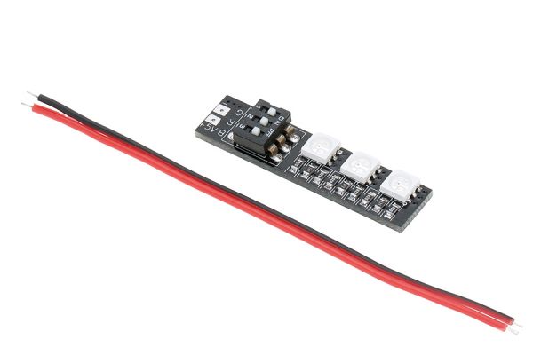 Світлодіодний модуль RGB 3x5050 для променів коптерів (5В)