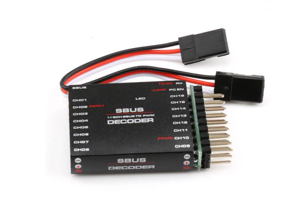 Декодер сигналу Readytosky S.BUS в PWM/PPM 16 каналів