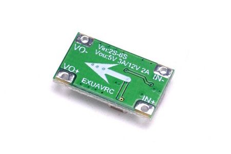 Модуль живлення BEC мікро 2-6S 5V3A/12V2A
