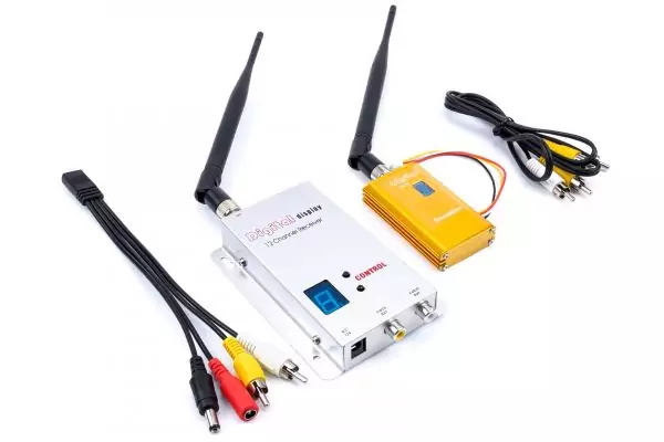 Комплект FPV TX+RX 1.2GHz 2W для передачі відеосигналу AV