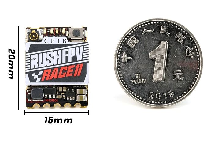 Відеопередавач RushFPV RUSH RACE II 5.8GHz 400mW