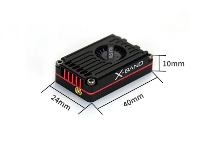 Відеопередавач RushFPV RUSH MAX SOLO X Band 2500mW