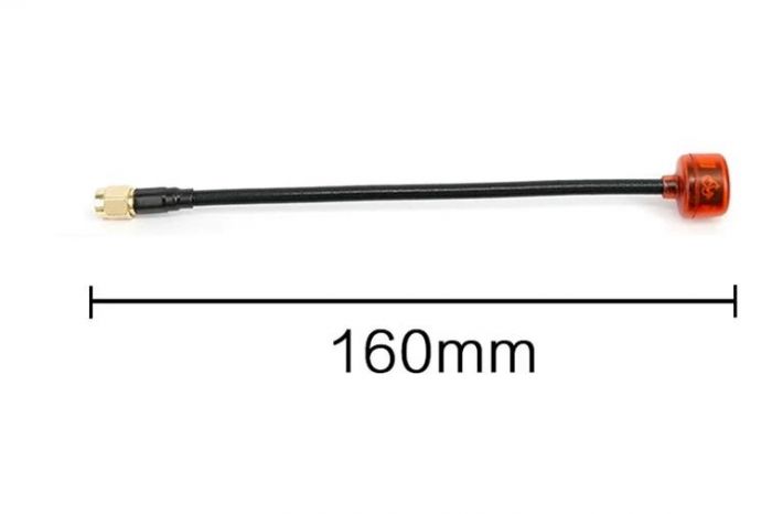 Антена RushFPV Cherry 5.8GHz SMA (LHCP, 160мм)
