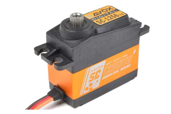 Сервопривід Savox SC-1256TG 6В/0,15с/20,0 кг
