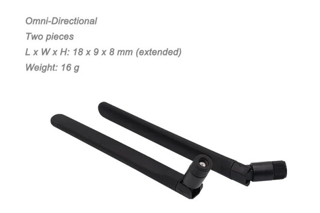 Антени 5GHz SIYI для MK15/HM30/MK32 всеспрямовані 2 шт