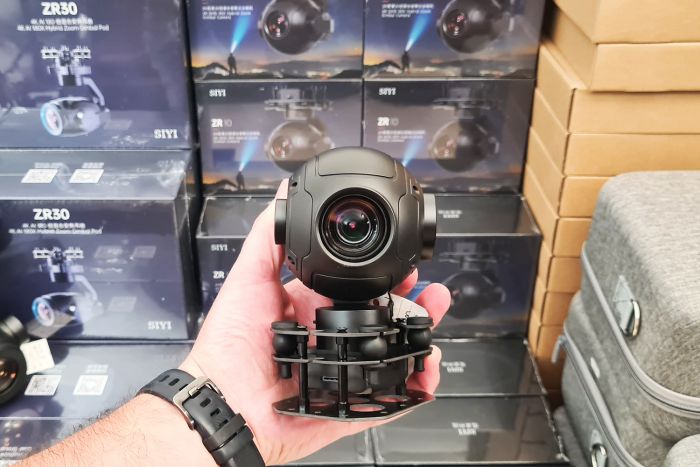 Камера з підвісом SIYI ZR10 з 10x зумом та 3-осьовою стабілізацією