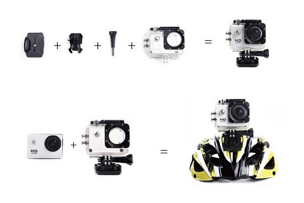 Екшн камера SJCam SJ4000 (синій)