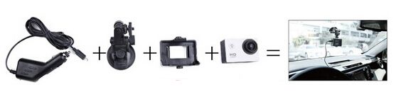 Екшн камера SJCam SJ4000 (білий)