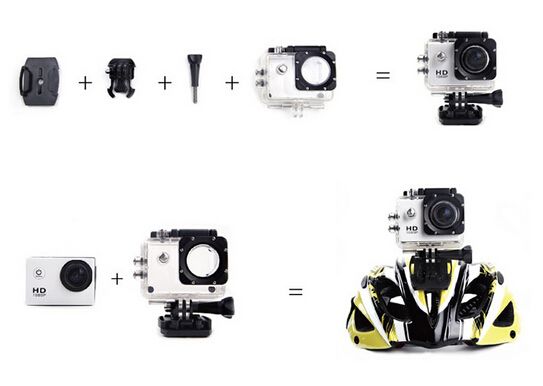 Екшн камера SJCam SJ4000 (білий)