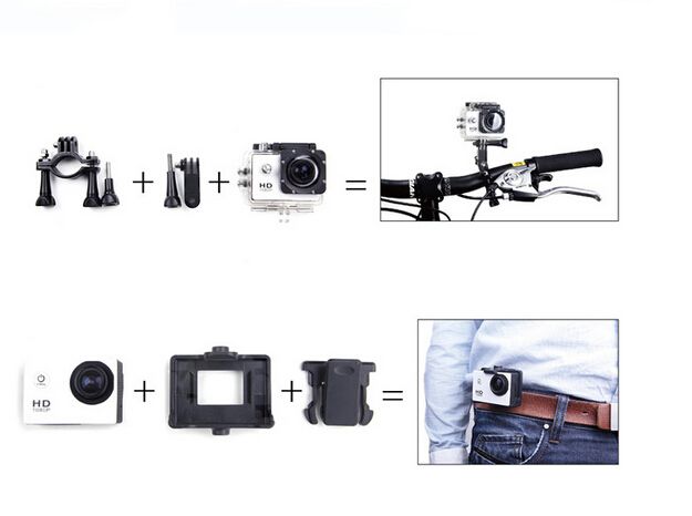 Екшн камера SJCam SJ4000 (білий)