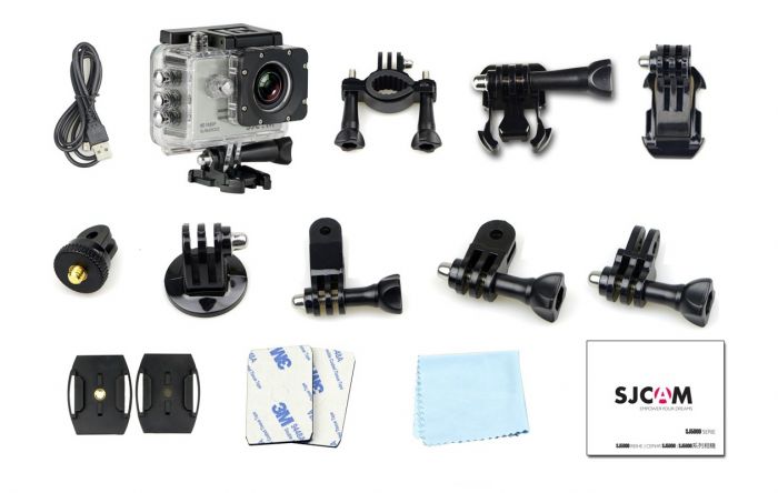 Екшн камера SJCam SJ5000X 4K оригінал (червоний)