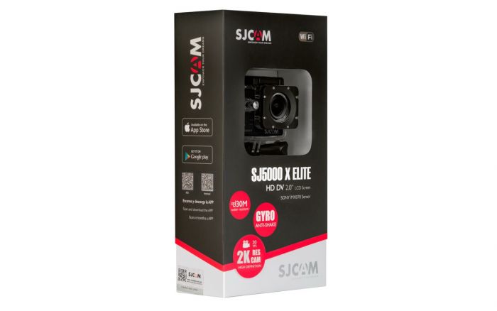 Екшн камера SJCam SJ5000X 4K оригінал (червоний)