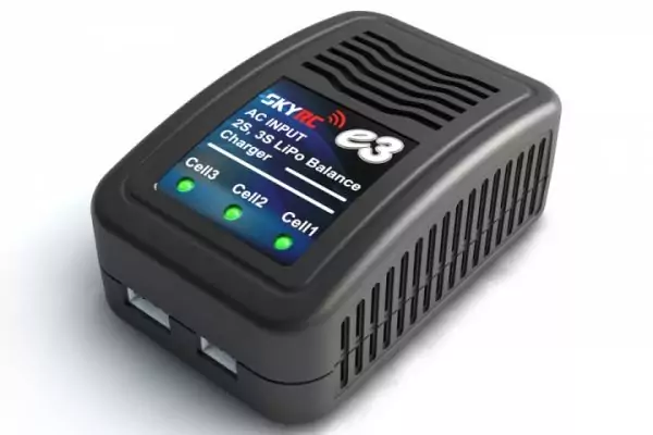 Зарядний пристрій SkyRC e3 1000mA з/БЖ для LiPo акумуляторів (SK-100081)