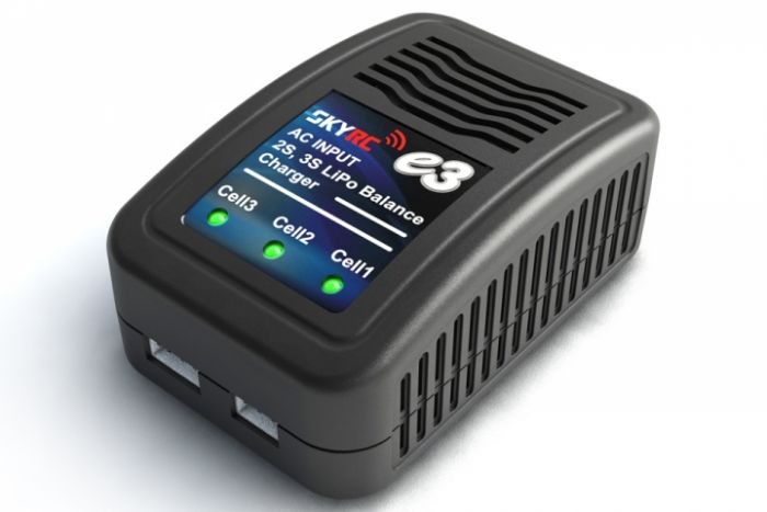 Зарядний пристрій SkyRC e3 1000mA з/БЖ для LiPo акумуляторів (SK-100081)