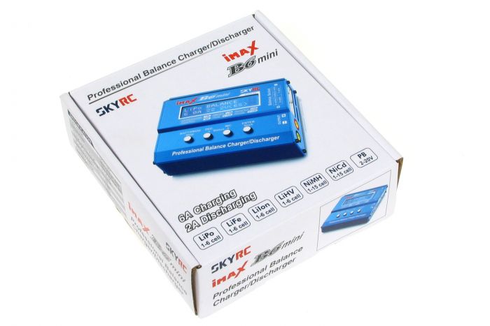 Зарядний пристрій SkyRC iMAX B6 mini 6A/60W без/БЖ універсальний