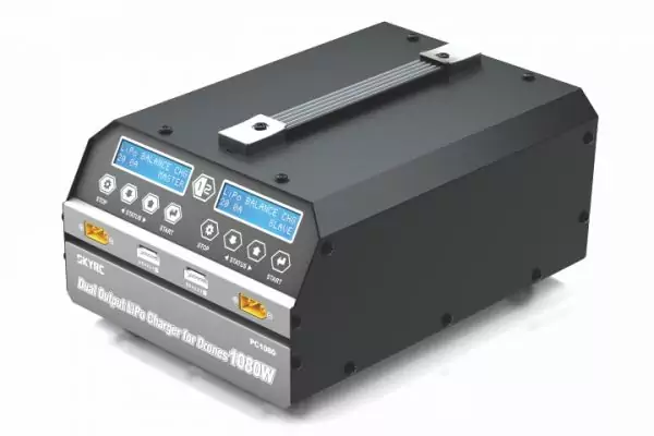 Зарядний пристрій дуо SkyRC PC1080 20A/1080W з/БЖ універсальний (SK-100124)