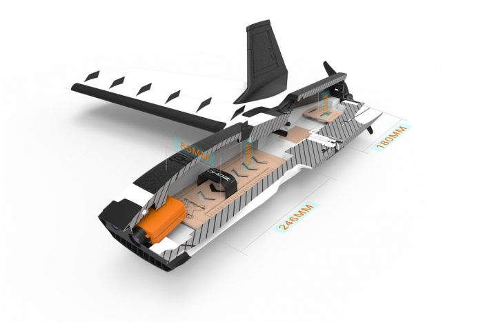 Літак FPV на радіокеруванні ZOHD Dart XL Extreme (PNP)