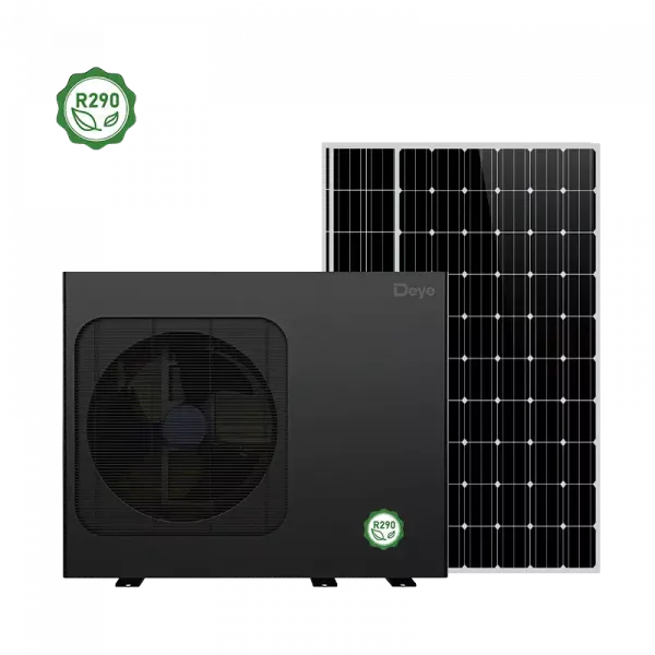 Сонячний DC інвертор тепловий насос R290 16kW повітря-вода DAWG1-ACDC-16R3EP Deye