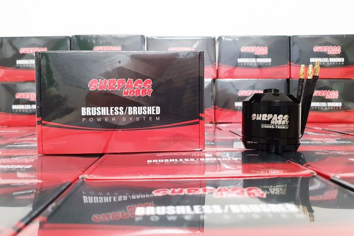 Мотор Surpass C5055 4120 760KV для авиамоделей