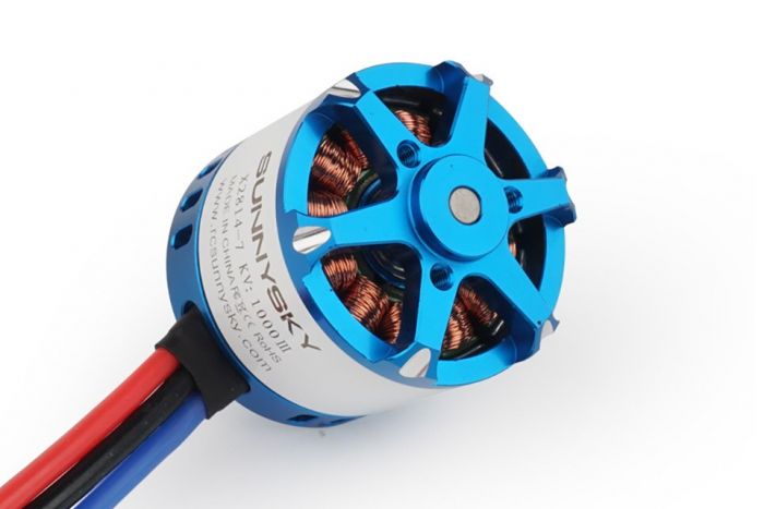 Мотор для літаків SunnySky X2814 V3 KV1200 3-4S