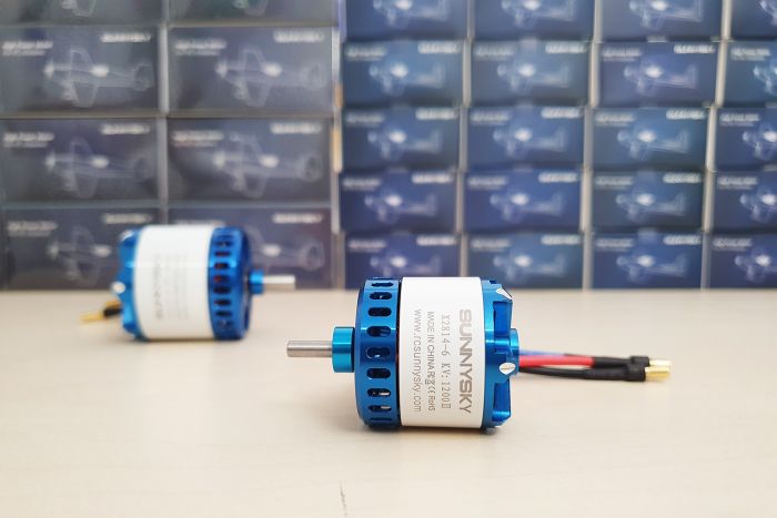 Мотор для літаків SunnySky X2814 V3 KV1200 3-4S