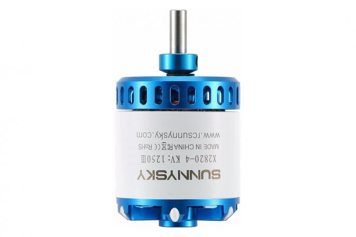 Мотор SunnySky X2820 V3 KV1250 3-4S для р/к літаків