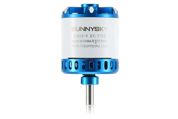 Мотор для літаків SunnySky X2820 V3 KV570 6S