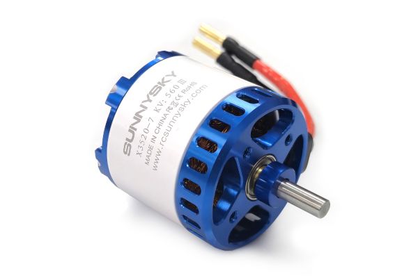 Мотор SunnySky X3520 V3 KV560 для літаків