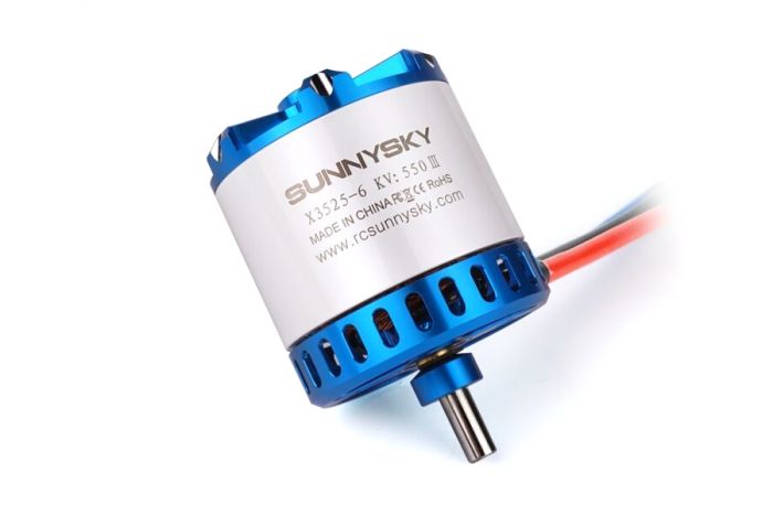 Мотор для літаків SunnySky X3525 V3 KV550