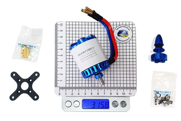 Мотор SunnySky X3530 V3 KV860 для літаків
