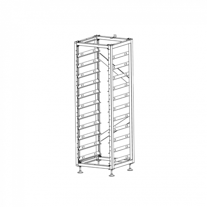 Стандартна стійка  (11 шт.) BOS-A-Rack11 Deye
