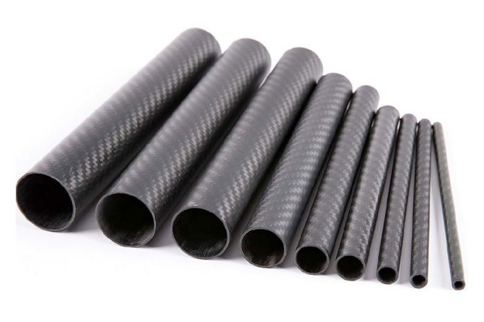 Трубка карбонова Sunlike 10x8x1000мм (3K Plain Matte)