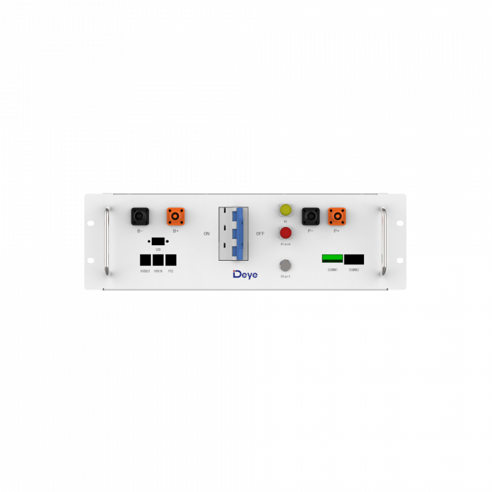Система зберігання енергії GE-F60 Deye Outdoor Cabinet ESS (High-Voltage 60 kW LiFePO4 51,2V 100Ah 614.4Wh)