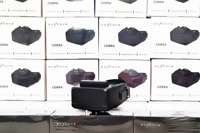 Окуляри FPV Skyzone COBRA X V2 1280x720 5.8GHz (чорний)