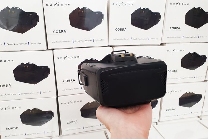 Окуляри FPV Skyzone COBRA X V2 1280x720 5.8GHz (чорний)