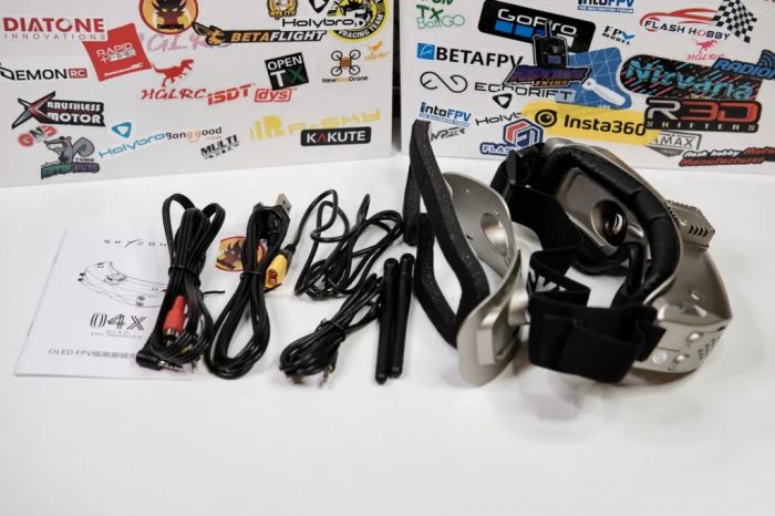 Окуляри FPV Skyzone SKY04X V2 1280x960 5.8GHz
