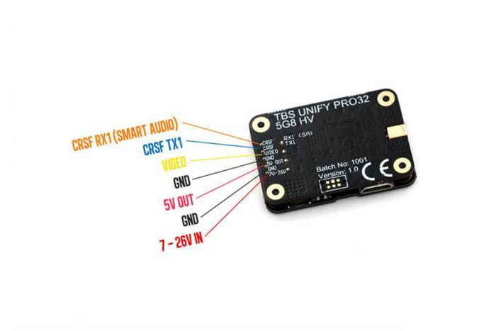 Відеопередавач TBS Unify Pro32 HV 5,8 ГГц (MMCX)