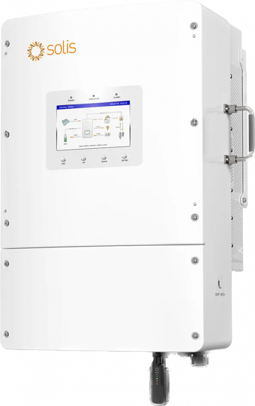 Гібридний інвертор S6-EH3P15K02-NV-YD-L Solis (15kW, 3 фази, 2 MPPT, LV)